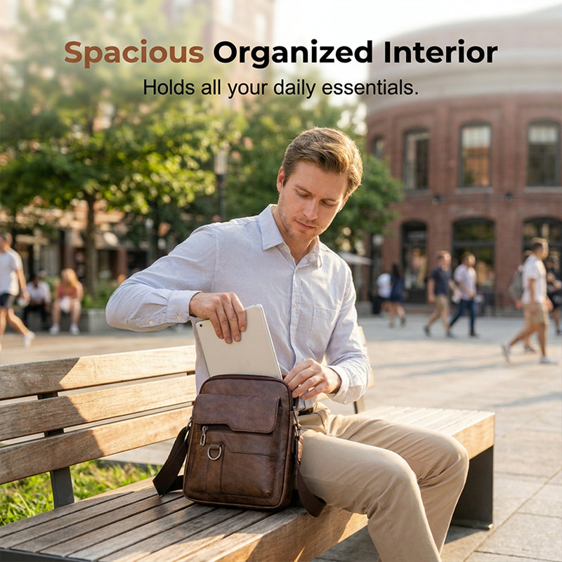 VeyCarry™ Men’s Crossbody Bag — Work. Travel. Everyday Carry.