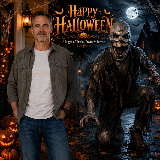 HauntFace™ Ultra-Realistic Halloween Mask – Full Head Transformation